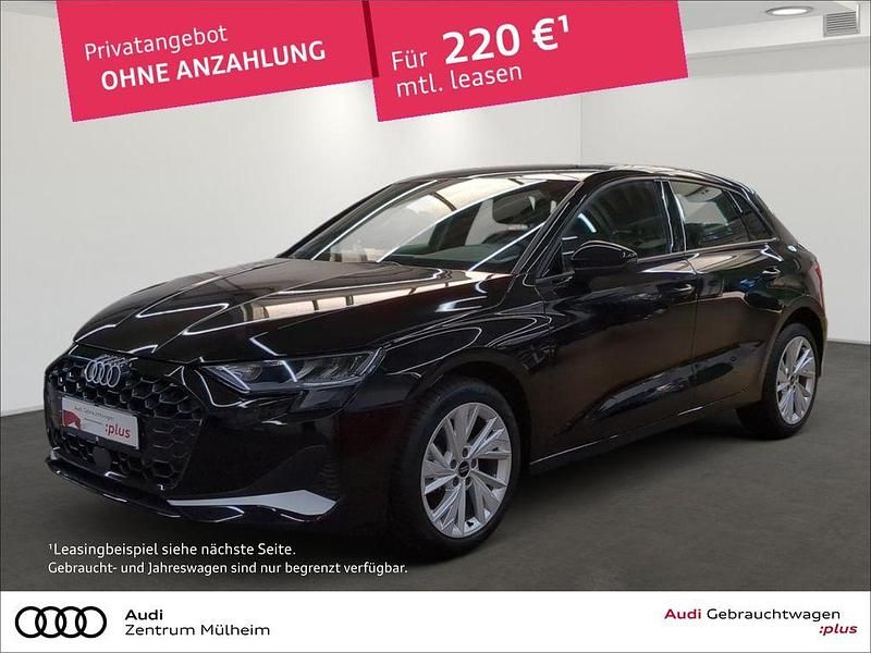 Schwarz Gebraucht 2025 Audi A3 Sportback Advanced Limousine | 27.990 € (Guter Preis) - Bild 1/3