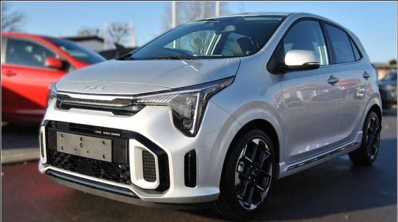 Silber Gebraucht 2024 Kia Picanto GT-Line Kleinwagen | 18.856 € (Fairer Preis) - Bild 1/4
