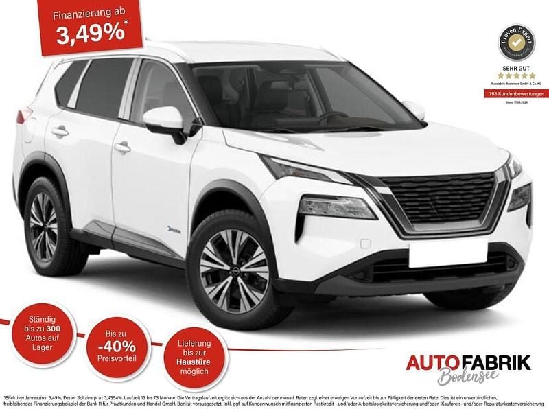 Neu Nissan X-Trail N-Connecta 163 PS (119 kW) 2026 Pearl white perleffekt SUV