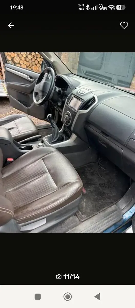 Käytetty Isuzu D-Max 162 HP (119 kW) 2014 Sininen Katumaasturi