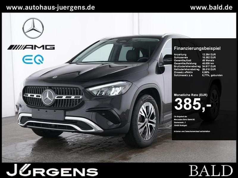 Schwarz metalliclack kosmossch Gebraucht 2025 Mercedes GLA250 Progressive SUV | 40.770 € (Superpreis) - Bild 1/4