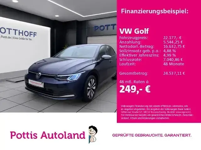 Gebraucht VW Golf VIII Move 150 PS (110 kW) 2023 Limousine