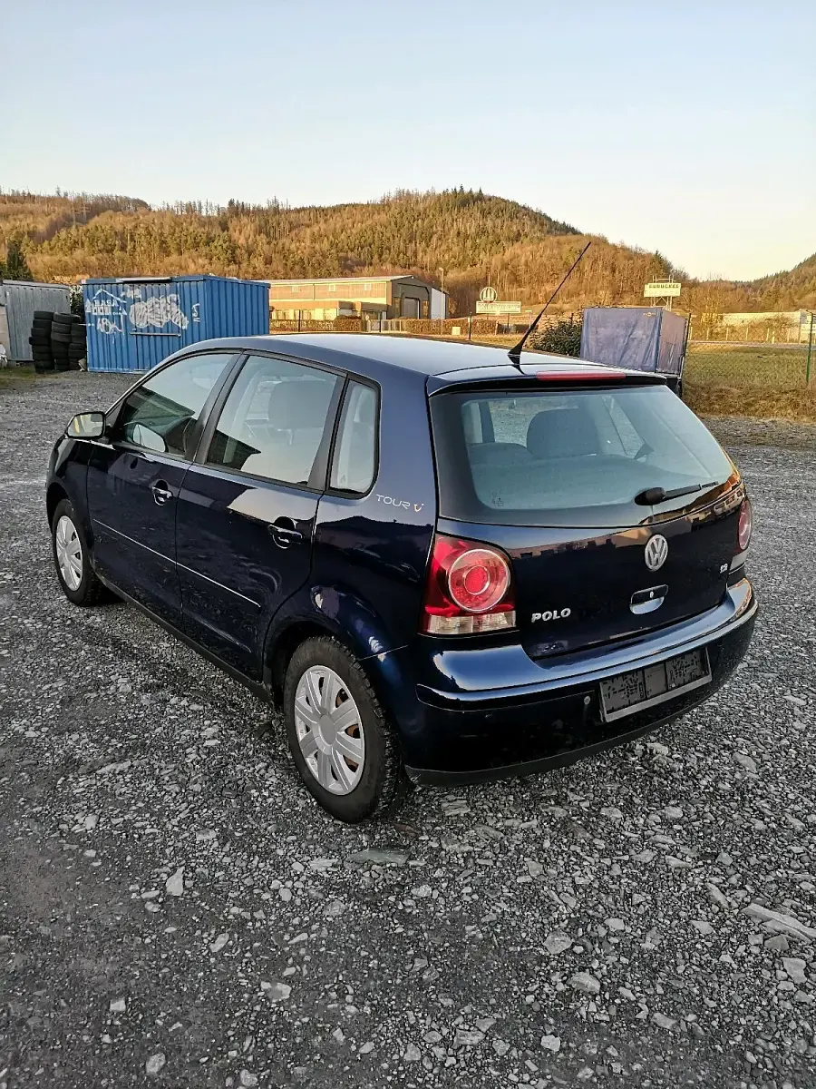 Gebraucht VW Polo 64 PS (47 kW) 2007 Schwarz Kleinwagen