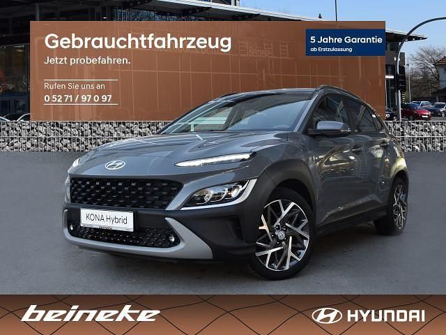 Grau Gebraucht 2021 Hyundai Kona SUV | 20.900 € (Fairer Preis) - Bild 1/4