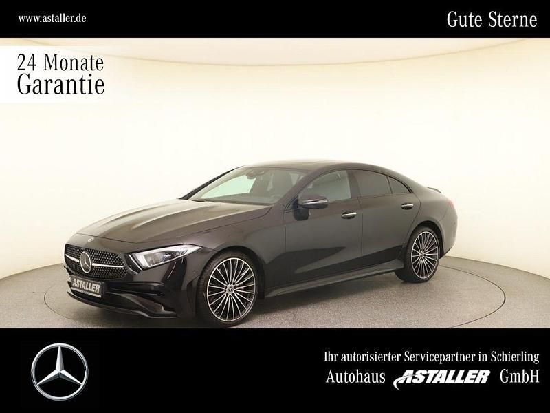 Metalliclack obsidianschwarz (metallic) Gebraucht 2024 Mercedes CLS400 AMG Coupé | 69.899 € (Teuer) - Bild 1/4