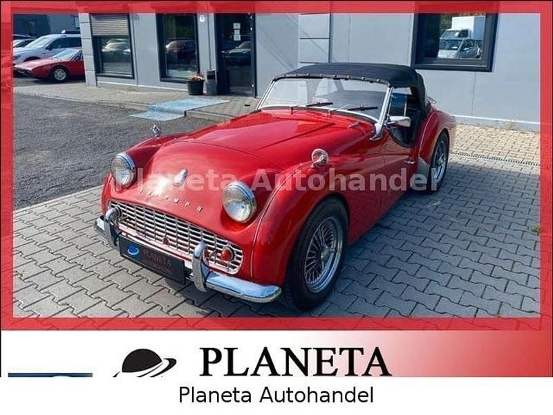 Rot Gebraucht 1960 Triumph TR3 Coupé | 29.999 € - Bild 1/4