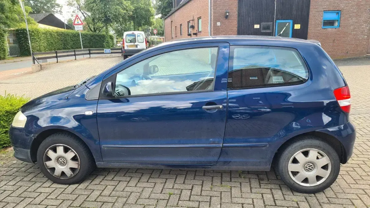 Gebraucht VW Fox 2009 Blau Kleinwagen