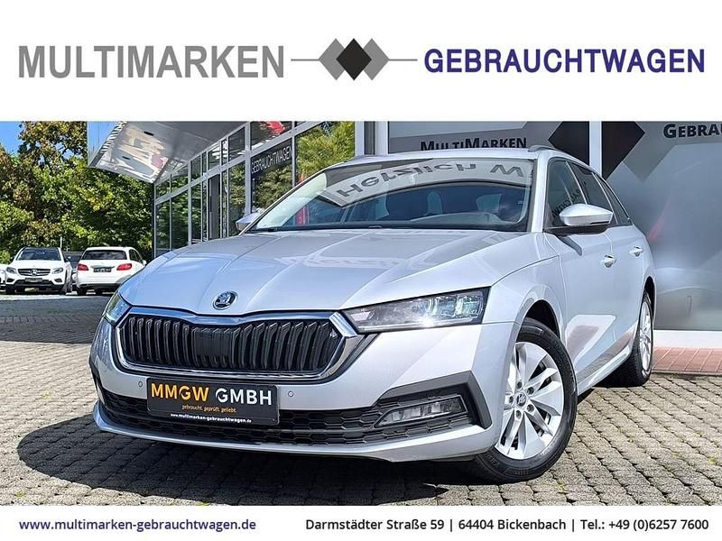 Silber Gebraucht 2021 Skoda Octavia Ambition Kombi | 19.990 € (Guter Preis) - Bild 1/4