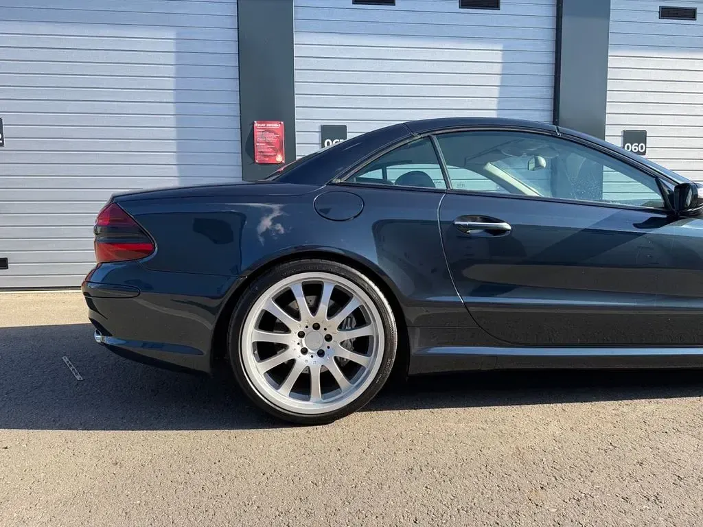 Gebraucht Mercedes SL55 AMG AMG 500 PS (367 kW) 2004 Blau Cabrio