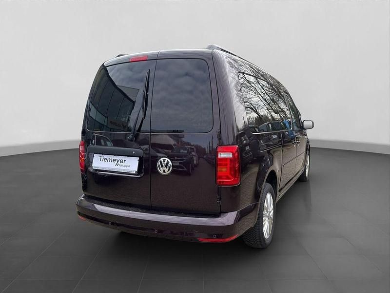 Gebraucht VW Caddy Comfortline 102 PS (75 kW) 2019 Violett Van / Kleinbus