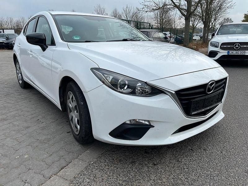 Gebraucht Mazda 3 Prime-Line 101 PS (74 kW) 2013 Weiß Limousine