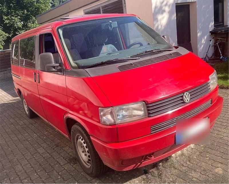 Rot Gebraucht 1996 VW T4 Van | 3.500 € (Superpreis) - Bild 1/4