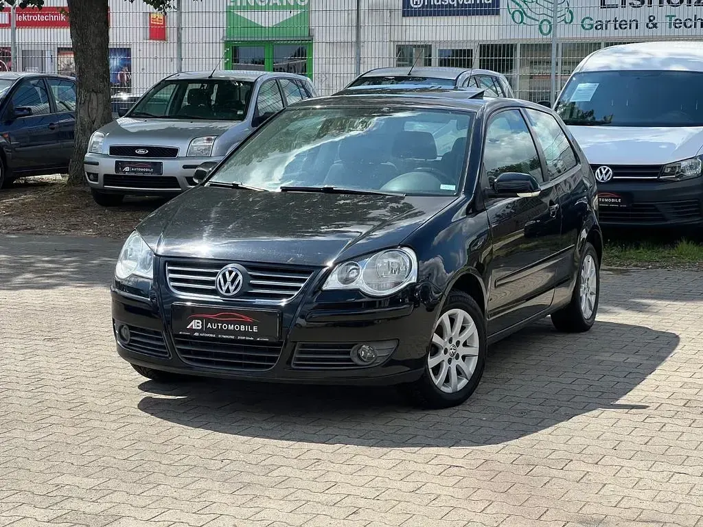 Gebraucht VW Polo Sportline 54 PS (39 kW) 2006 Schwarz Kleinwagen