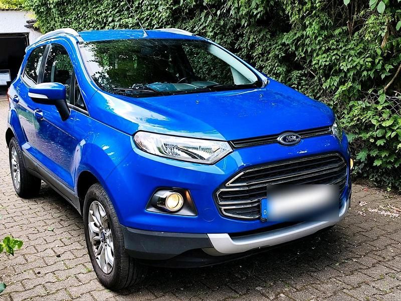 Blau Gebraucht 2014 Ford Ecosport Titanium SUV | 8.399 € (Fairer Preis) - Bild 1/4