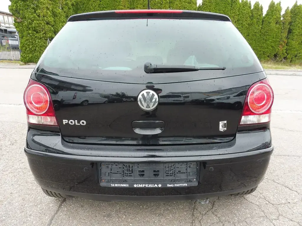 Gebraucht VW Polo United 60 PS (44 kW) 2008 Schwarz Kleinwagen