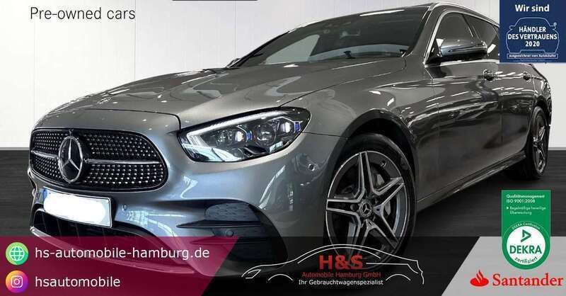 Selenitgrau lack Gebraucht 2023 Mercedes E300 AMG line Kombi | 46.900 € (Fairer Preis) - Bild 1/4