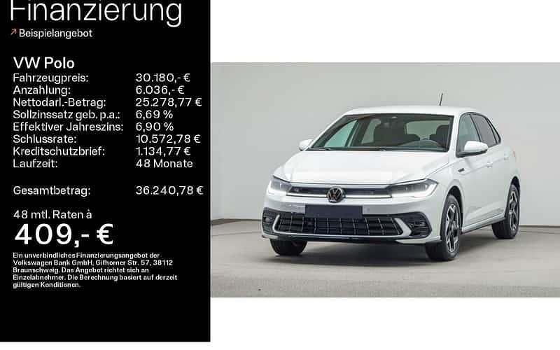 Weiß Neu 2025 VW Polo R-line Limousine | 30.180 € (Teuer) - Bild 1/4