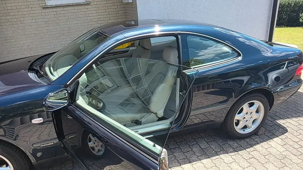 Gebraucht Mercedes CLK200 Elegance 136 PS (100 kW) 1998 Grün Coupé