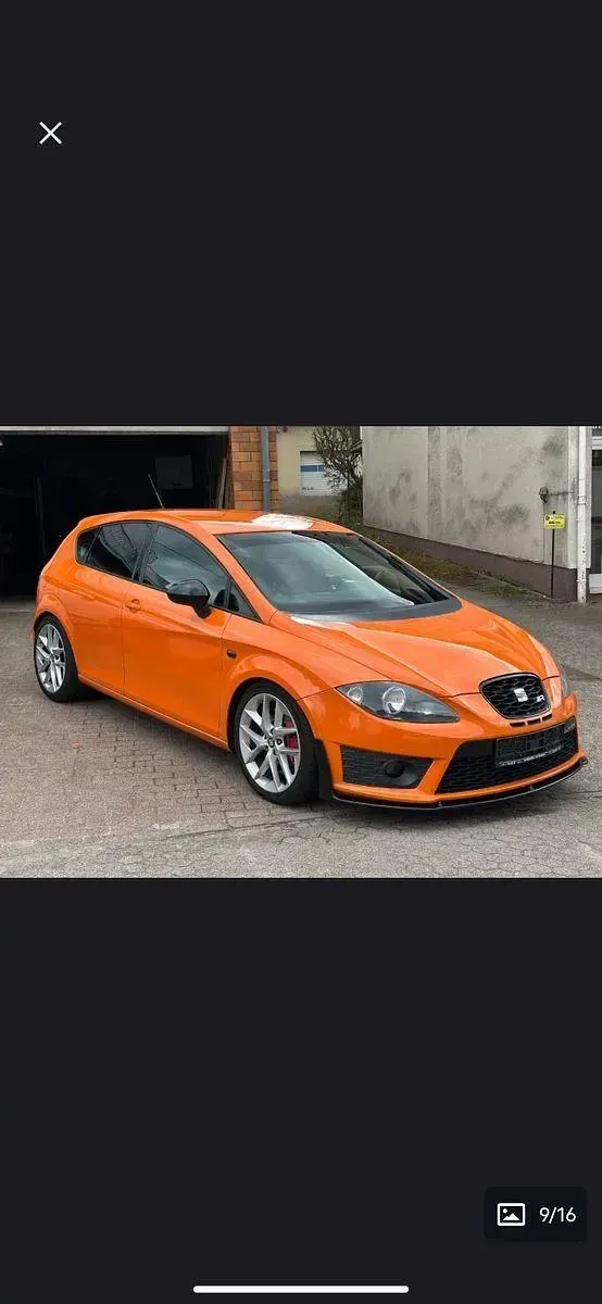 Gebraucht Seat Leon CUPRA 265 PS (194 kW) 2010 Orange Kleinwagen