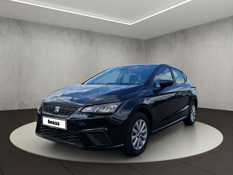 Midnight schwarz metallic Gebraucht 2023 Seat Ibiza Style Limousine | 15.485 € (Superpreis) - Bild 1/4