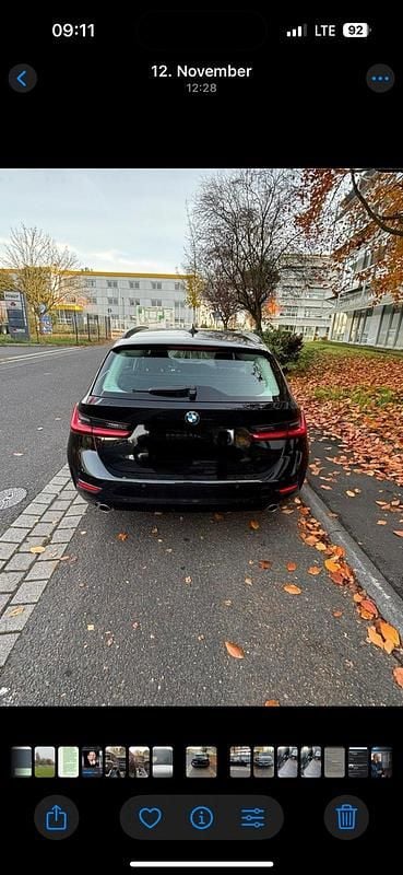 Gebraucht BMW 318 150 PS (110 kW) 2020 Schwarz Kombi