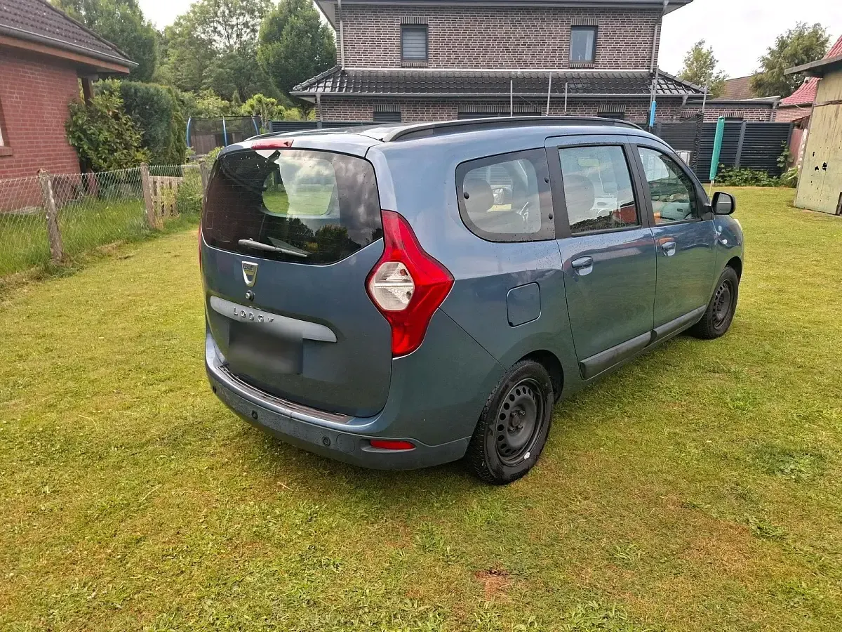Gebraucht Dacia Lodgy 116 PS (85 kW) 2014 Blau Van / Kleinbus
