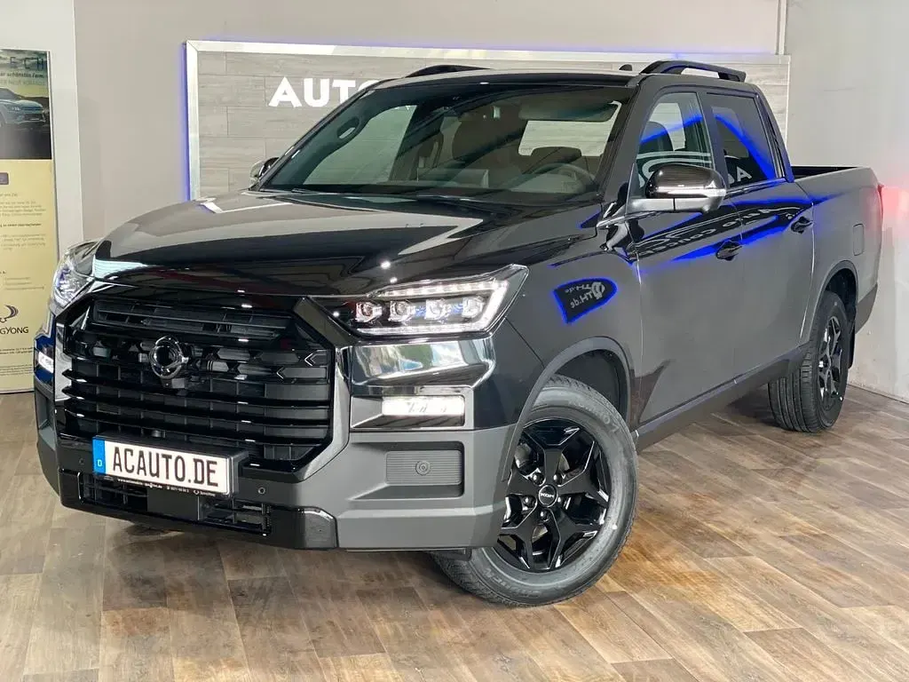 Neu KGM Musso 201 PS (147 kW) 2026 Schwarz Pickup