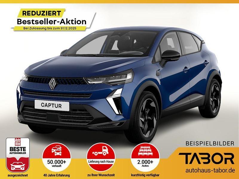 Blau Neu 2025 Renault Captur Techno SUV | 28.784 € (Guter Preis) - Bild 1/4