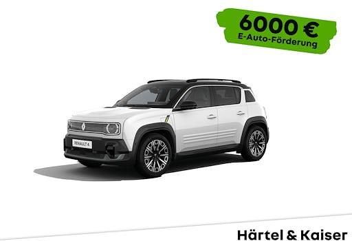 Neu Renault 4 E-Tech Iconic 110 kW (150 PS) 2026 Weiß SUV