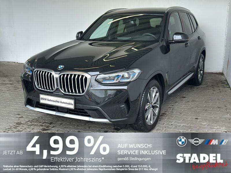 Black sapphire metallic Gebraucht 2024 BMW X3 Shadowline SUV | 42.444 € (Superpreis) - Bild 1/4