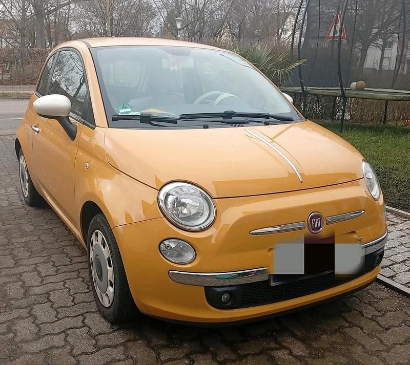 Gebraucht Fiat 500 Lounge 70 PS (51 kW) 2012 Gelb Kleinwagen