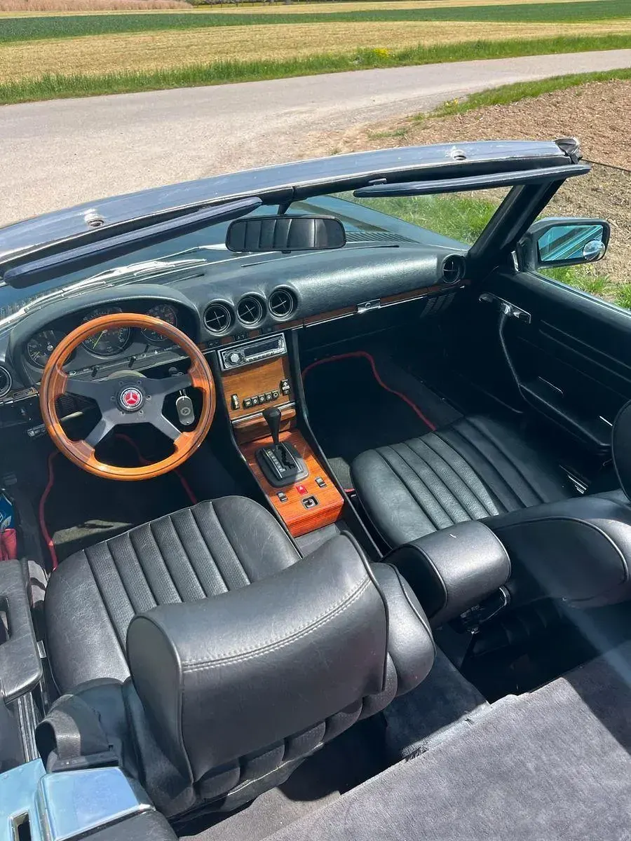 Gebraucht Mercedes SL380 163 PS (119 kW) 1983 Schwarz Cabrio