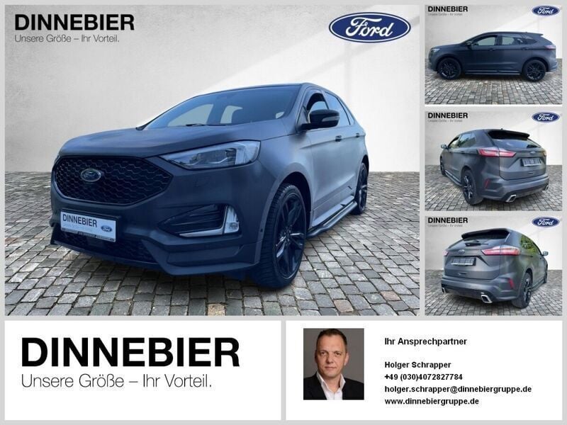 Folierung metalic brushed blac Gebraucht 2019 Ford Edge ST-Line SUV | 32.348 € (Etwas zu teuer) - Bild 1/2