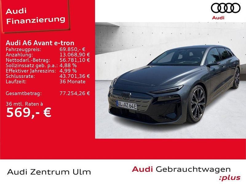 Gebraucht Audi A6 e-tron Performance 269 kW (367 PS) 2025 Daytonagrau perleffekt Kombi