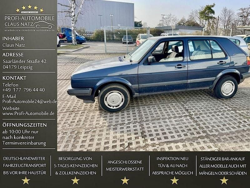 Gebraucht VW Golf II 54 PS (39 kW) 1988 Schwarz Kleinwagen