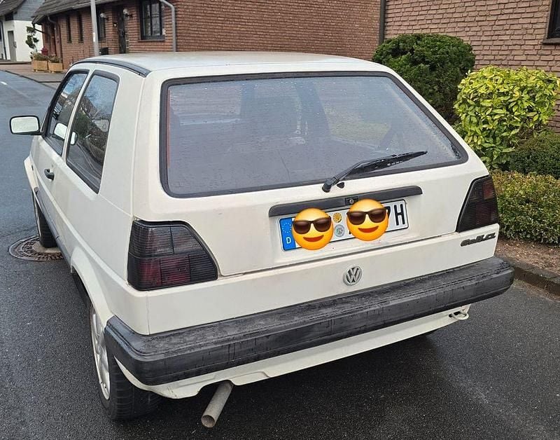 Gebraucht VW Golf II 90 PS (66 kW) 1990 Weiß Kleinwagen