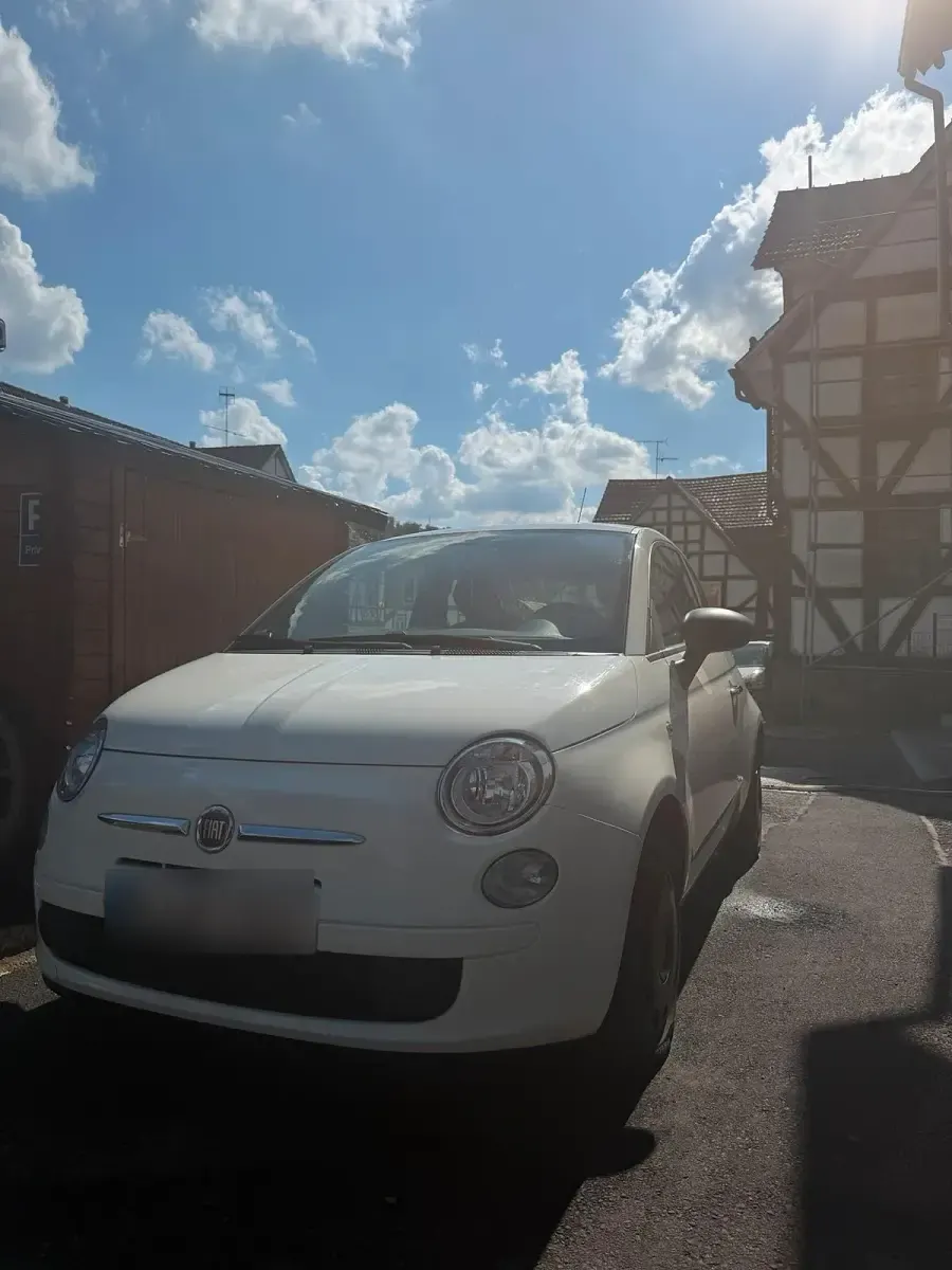 Gebraucht Fiat 500 69 PS (50 kW) 2009 Weiß Cabrio