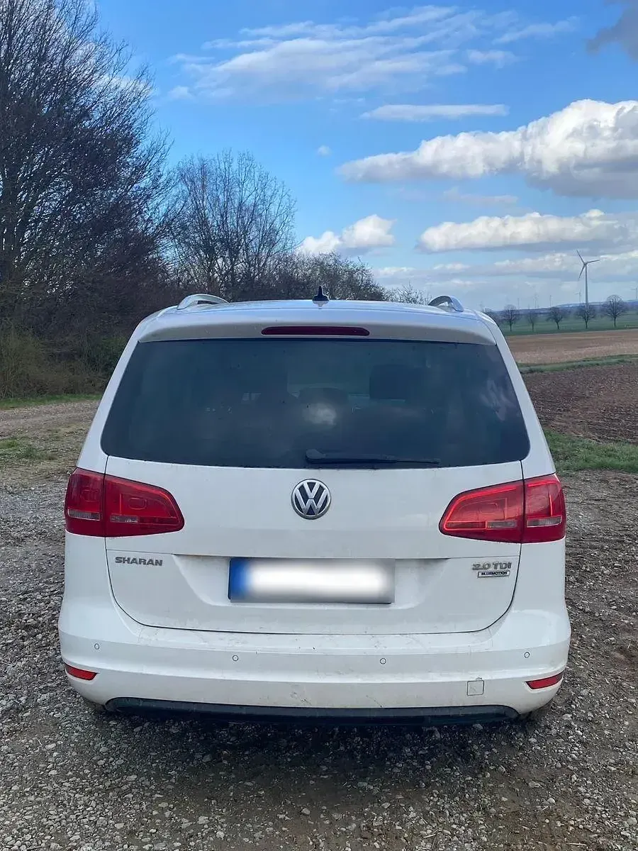 Brugt VW Sharan Cup 140 HK (102 kW) 2014 Hvid MPV