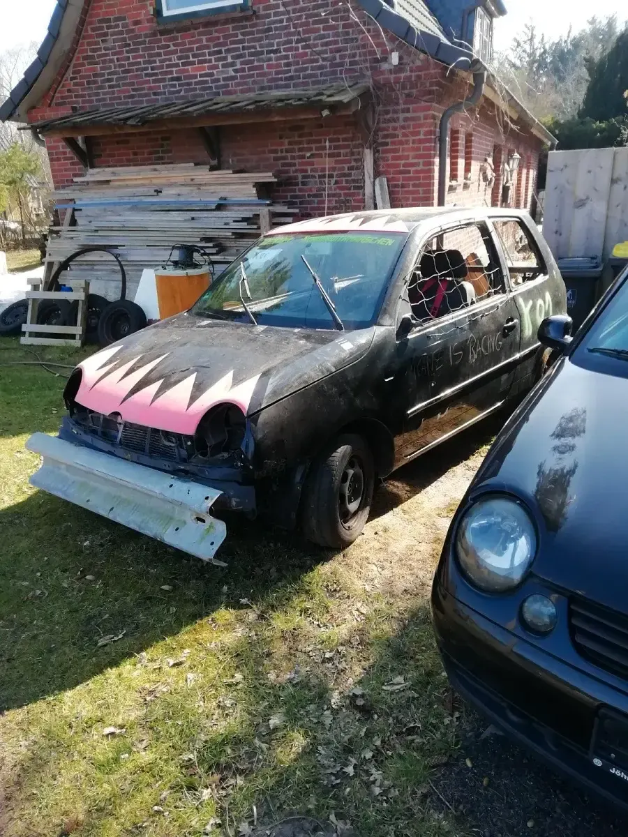 Gebraucht VW Lupo 50 PS (36 kW) 2001 Schwarz Kleinwagen