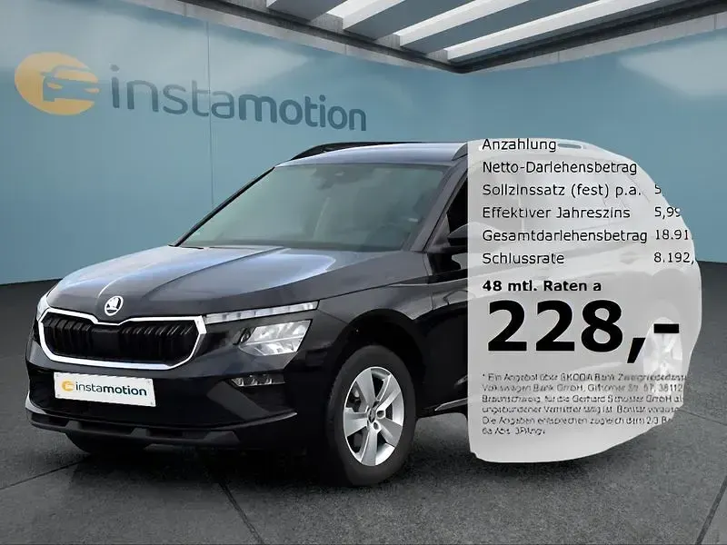 Gebraucht Skoda Kamiq 116 PS (85 kW) 2025 Schwarz SUV