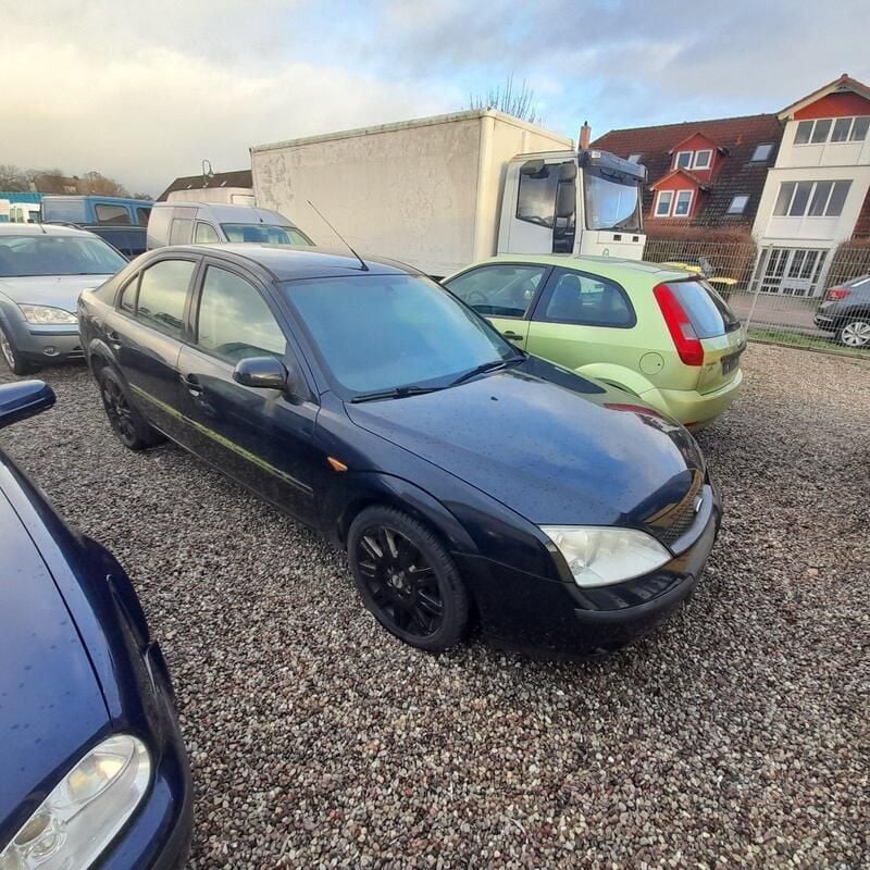 Schwarz Gebraucht 2003 Ford Mondeo Limousine | 290 € (Superpreis) - Bild 1/4
