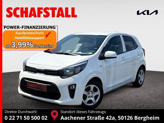 Weiss (schneeweiss) Gebraucht 2024 Kia Picanto Vision Kleinwagen | 15.779 € (Fairer Preis) - Bild 1/3
