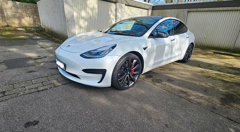 Gebraucht Tesla Model 3 Performance 377 kW (513 PS) 2020 Weiß Limousine