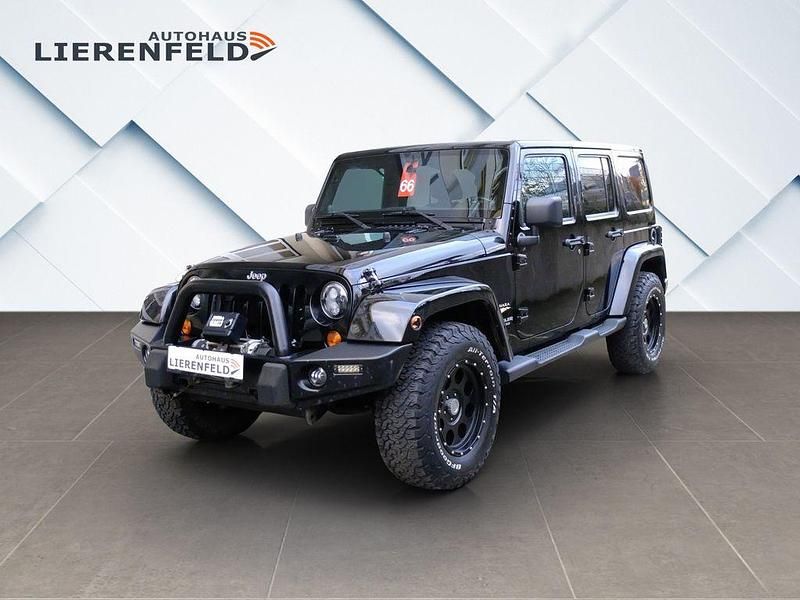 Black clear coat Gebraucht 2013 Jeep Wrangler Sahara SUV | 23.990 € (Fairer Preis) - Bild 1/4