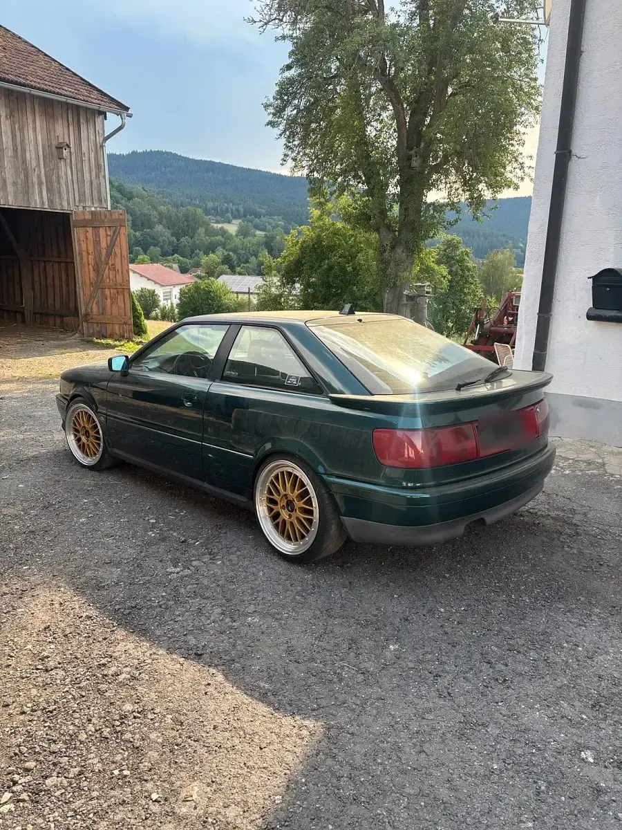 Gebraucht Audi Coupé 220 PS (161 kW) 1990 Grün Coupé