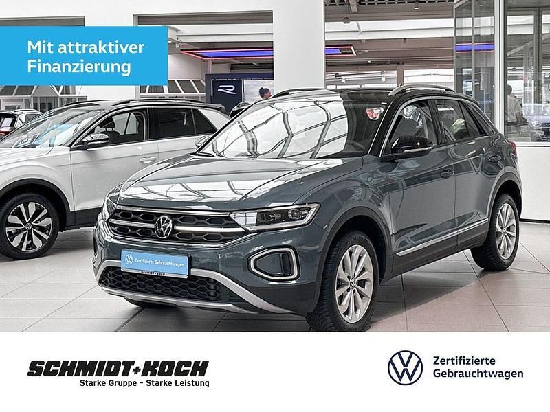 Blau Gebraucht 2024 VW T-Roc Style SUV | 32.450 € (Fairer Preis) - Bild 1/4