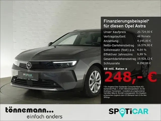 Gebraucht Opel Astra Elegance 131 PS (96 kW) 2023 Kleinwagen