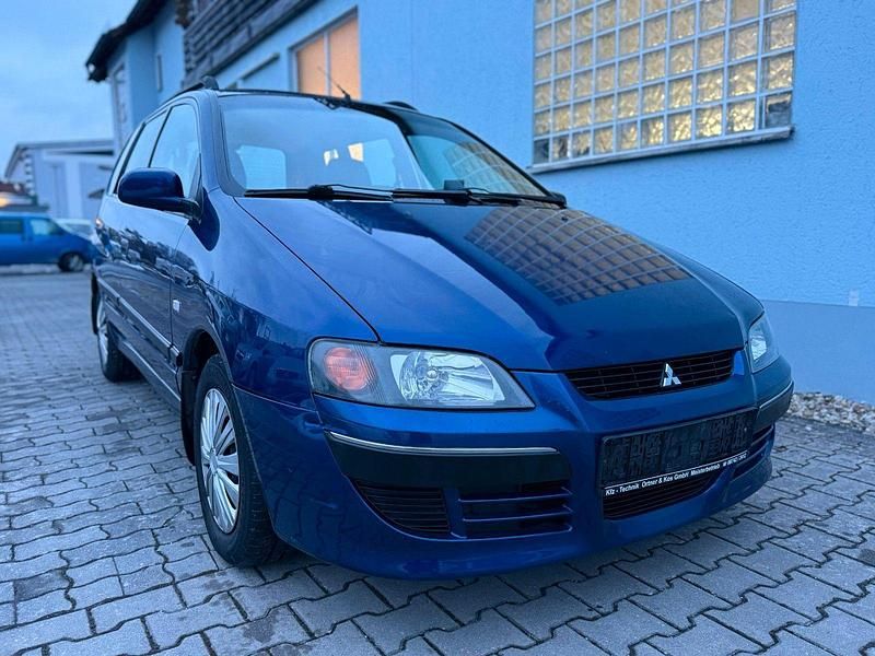 Gebraucht Mitsubishi Space Star Comfort Edition 111 PS (81 kW) 2002 Blau Van / Kleinbus