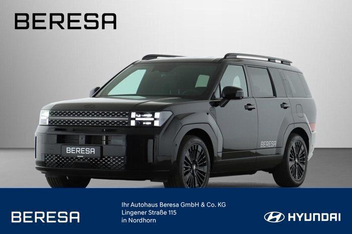 Schwarz Neu 2025 Hyundai Santa Fe Comfort SUV | 56.480 € - Bild 1/4