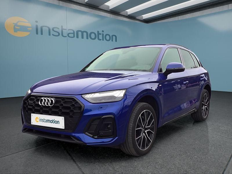 Blau Gebraucht 2022 Audi Q5 SUV | 38.699 € (Fairer Preis) - Bild 1/4